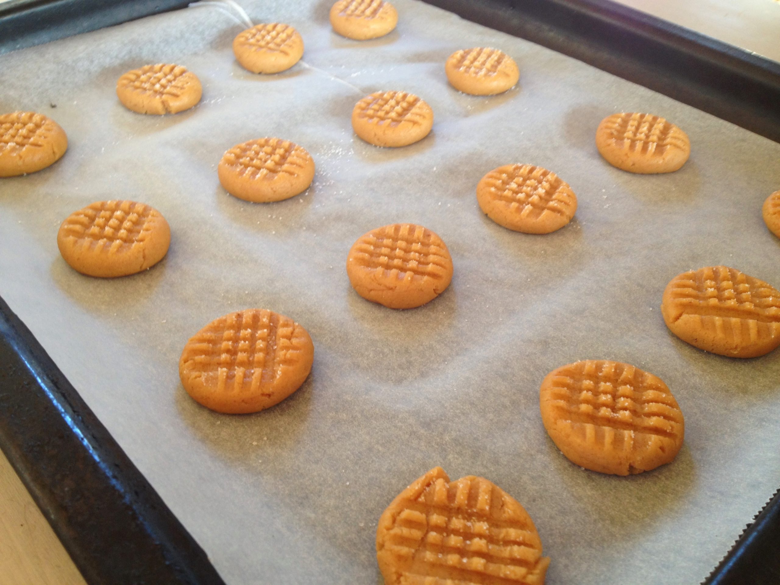 Chewy Peanut Butter Cookies Recipe